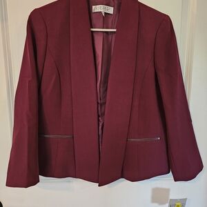 Kasper Women's Deep Red Blazer